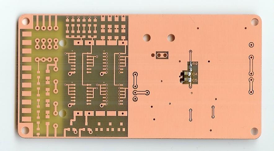 練習用パターンを設けたボードA面