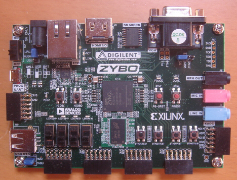 ZYBO Zynq7000に実装する